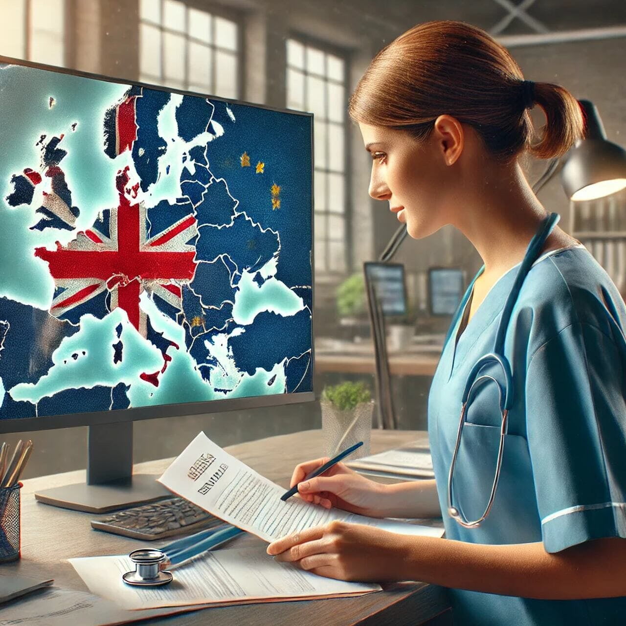 Steps to work as a Registered Nurse in the United Kingdom for European Nurses
